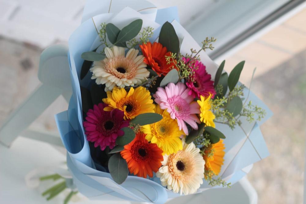 Букет цветов из: Герберы в Поселок совхоза Раменский