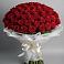 Букет 101 Красная роза Блэк Мэджик в Поселок совхоза Раменский