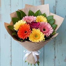 Букет цветов из:  Герберы #REPLACE_PRED# Поселок совхоза Раменский