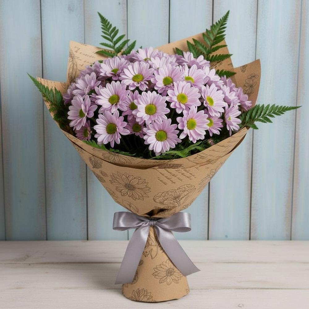 Букет цветов из: Хризантемы в Поселок совхоза Раменский