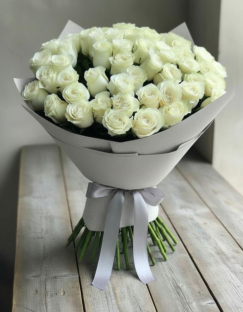 Букет 35 Белых роз в Поселок совхоза Раменский