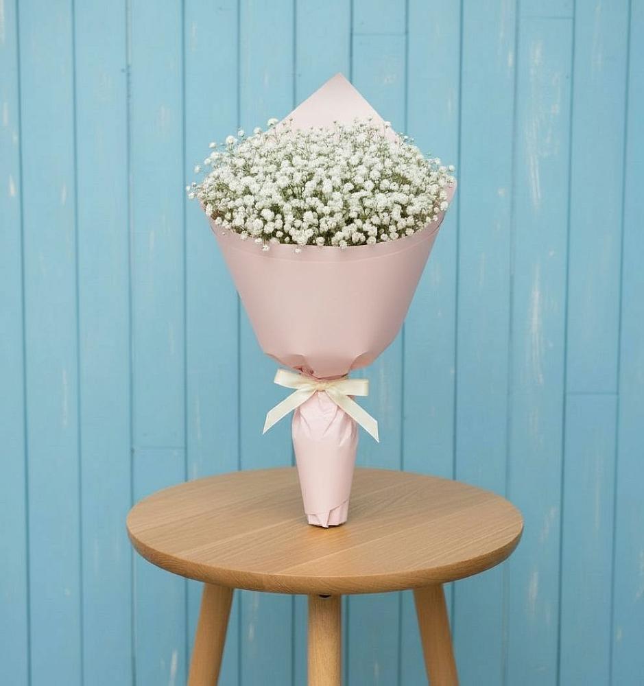 Букет цветов из: Гипсофила в Поселок совхоза Раменский