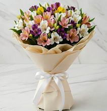 Букет цветов из:  Альстромерии в Поселок совхоза Раменский