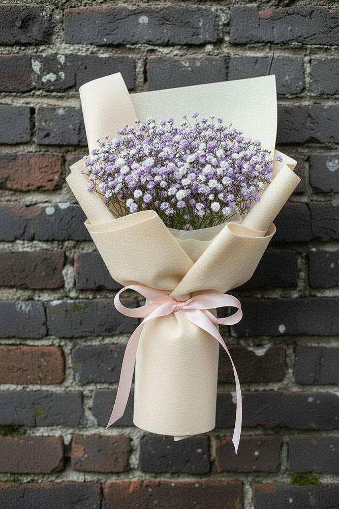 Букет цветов из: Гипсофила в Поселок совхоза Раменский