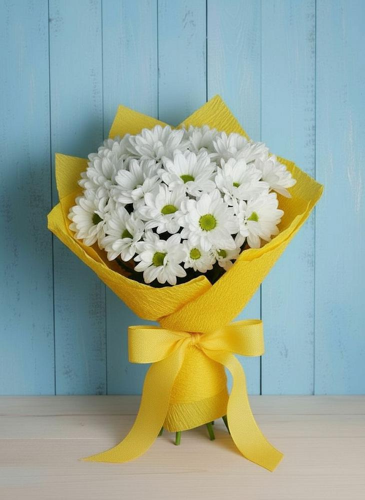 Букет цветов из: Хризантемы в Поселок совхоза Раменский