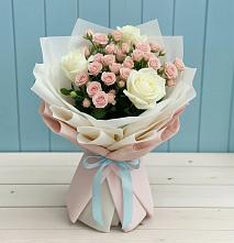 Букет цветов из:  Розы #REPLACE_PRED# Поселок совхоза Раменский