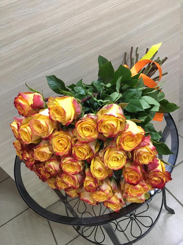 Букет Желтые розы в Поселок совхоза Раменский
