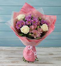 Букет цветов из:  Герберы в Поселок совхоза Раменский