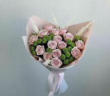 Букет цветов из:  Розы и Хризантемы в Поселок совхоза Раменский