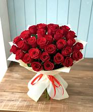 Букет 29 Красных роз в Поселок совхоза Раменский