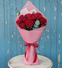 Букет цветов из:  Розы в Поселок совхоза Раменский