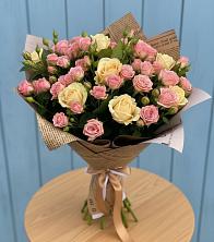 Букет цветов из:  Розы в Поселок совхоза Раменский