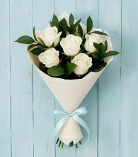 Букет цветов из:  Розы в Поселок совхоза Раменский