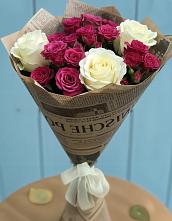Букет цветов из:  Розы в Поселок совхоза Раменский