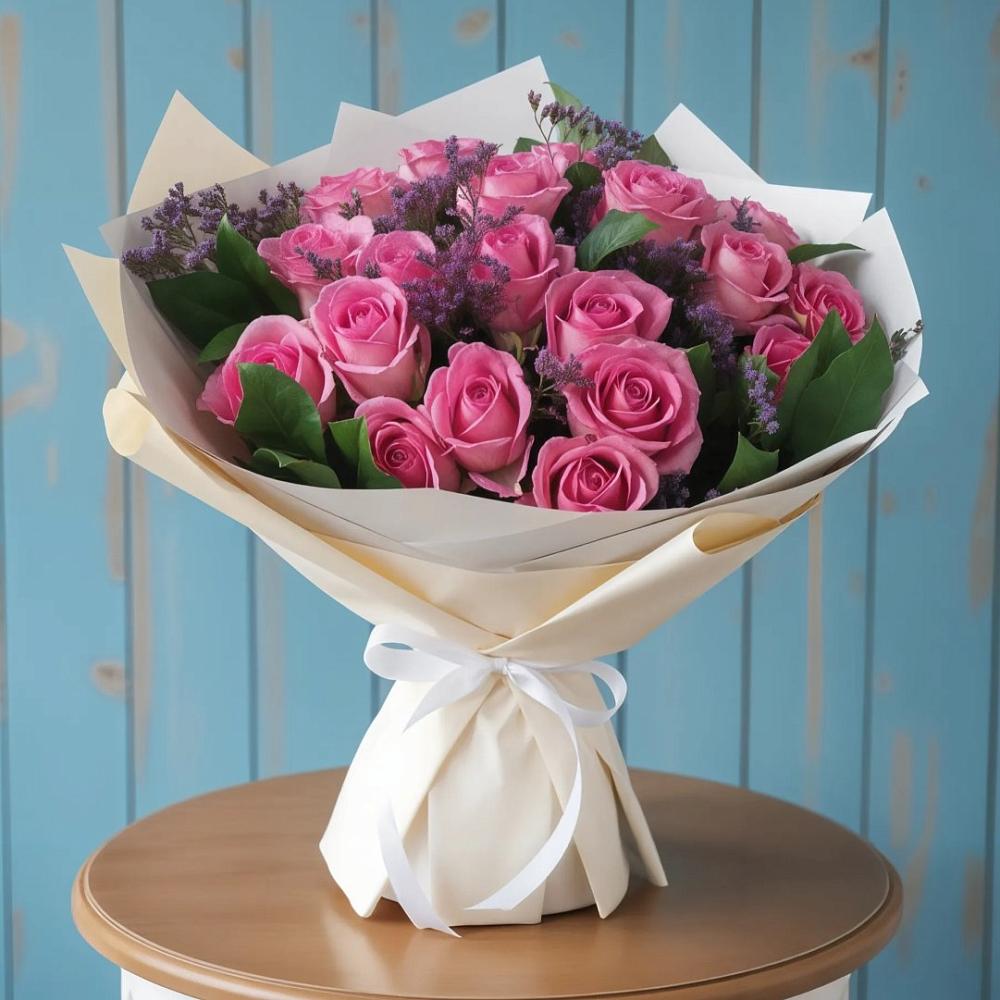 Букет цветов из: Розы в Поселок совхоза Раменский