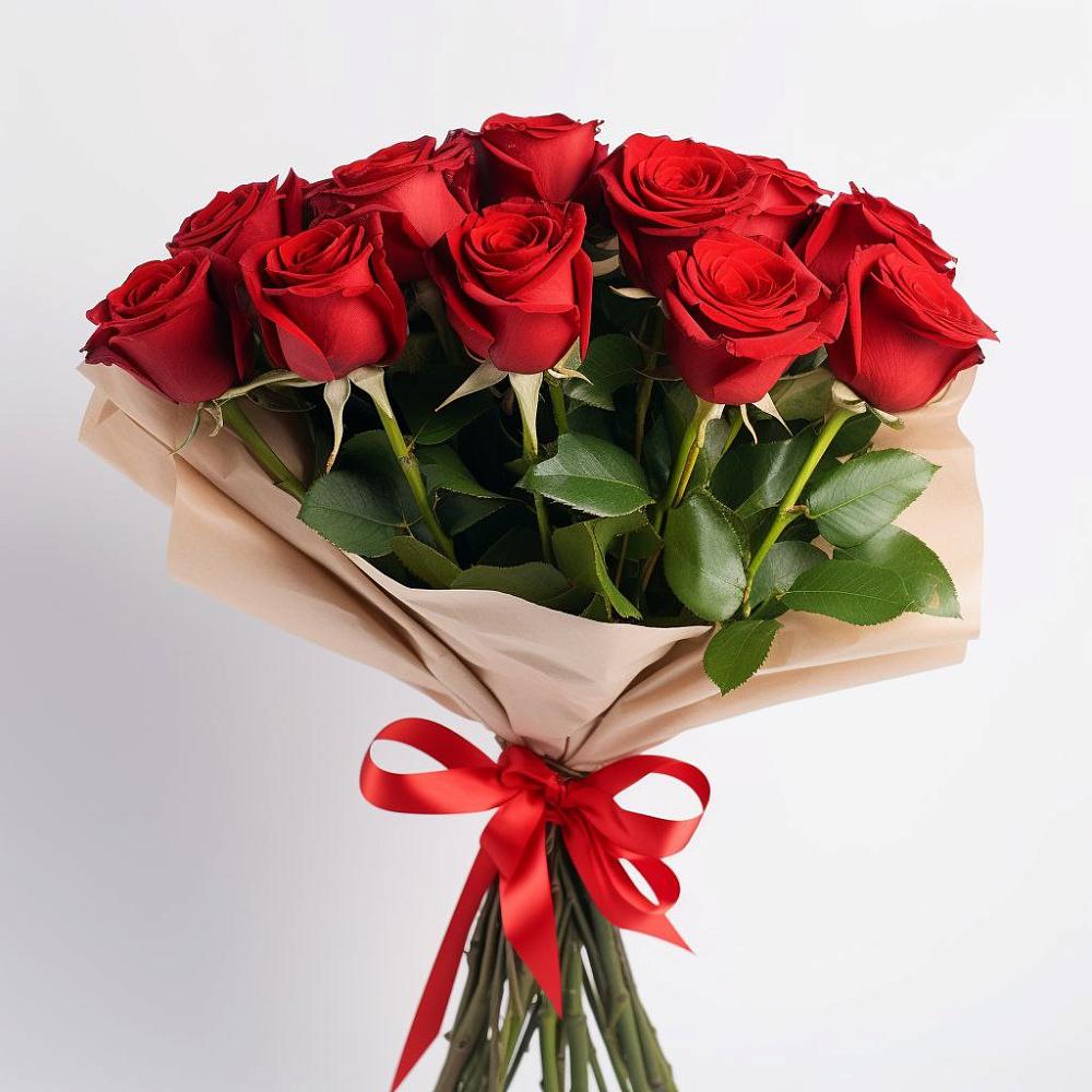 Букет 11 Красных роз Эдлесс Лав в Поселок совхоза Раменский